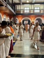 Pujana at Shri Adi Shankaracharya Sannidhi by HH Swamiji and Paduka Pujana (10 Aug 2025)